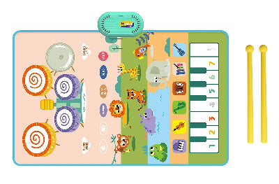 tapis d'éveil bébé musique animaux