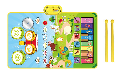 tapis d'éveil bébé musique ferme
