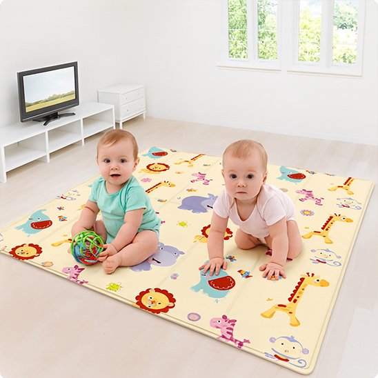 tapis d'éveil bébés merveille
