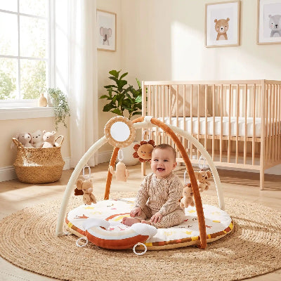 tapis éveil bébé assis