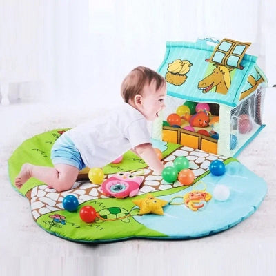 tapis eveil bebe vert