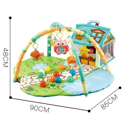 tapis eveil bebe verte dimensions
